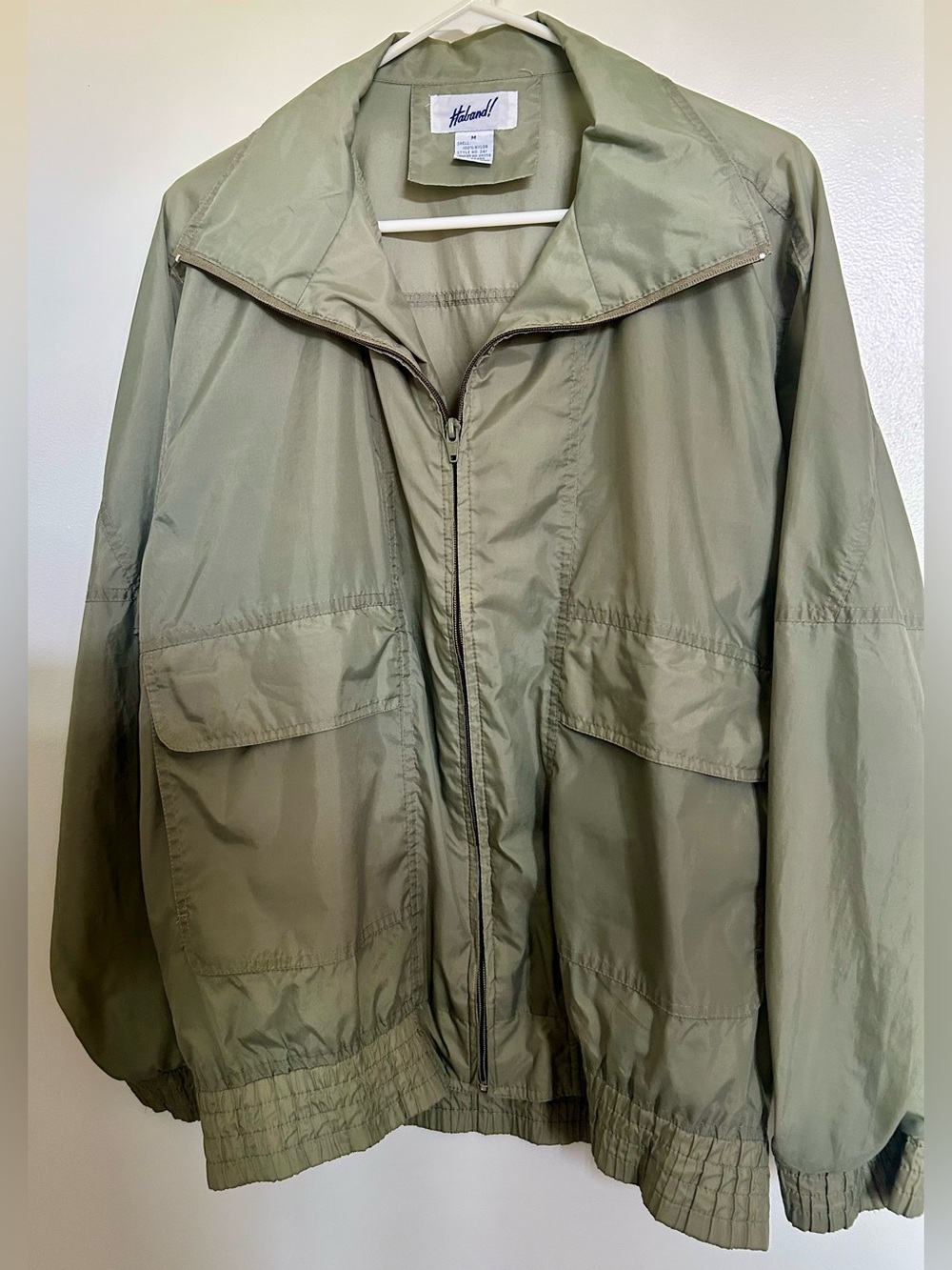 Haband! Olive Windbreaker Jacket